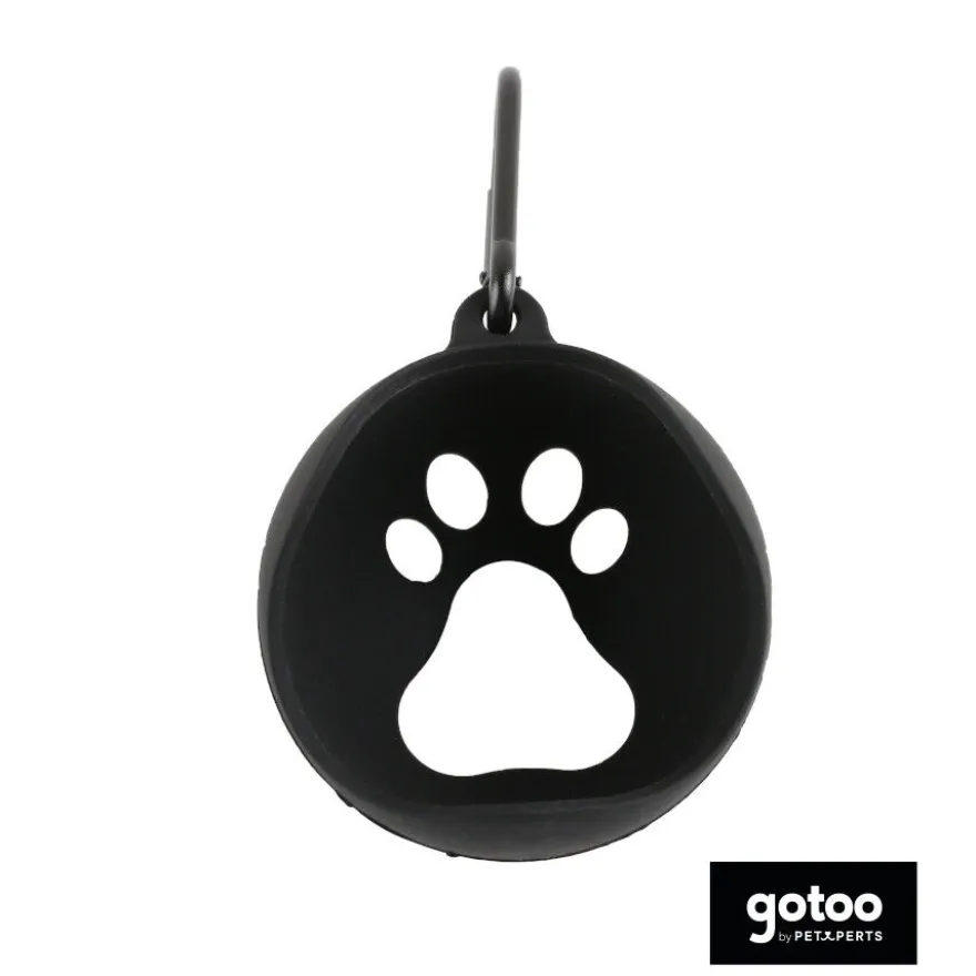Gotoo Porta pelotas negro para perros