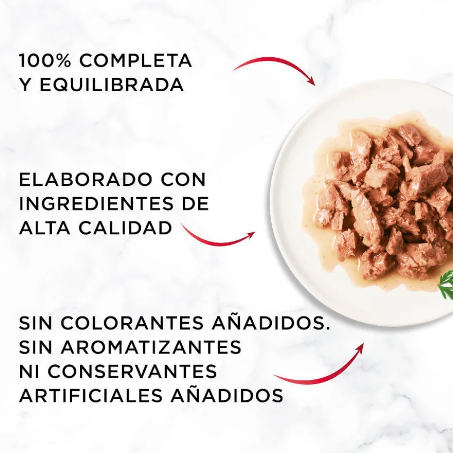 Gourmet Mon Petit Selección Pescados en salsa sobre para gatos