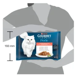 Gourmet Perle Filetes en gelatina sobre para gatos