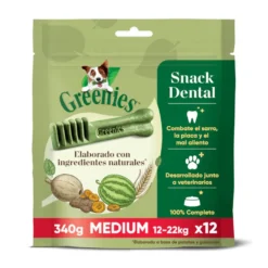 Greenies Medium Snacks Dentales Naturales para perros medianos