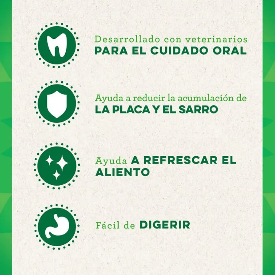 Greenies Snacks Dentales Naturales para perros grandes