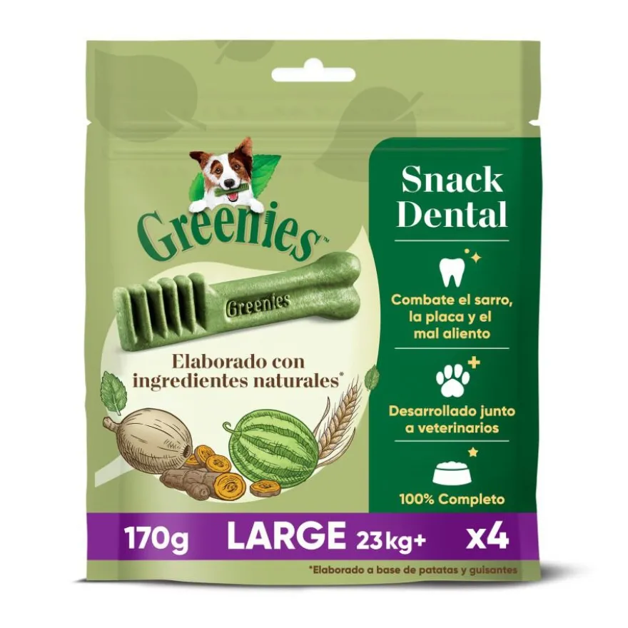 Greenies Snacks Dentales Naturales para perros grandes