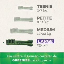 Greenies Snacks Dentales Naturales para perros grandes