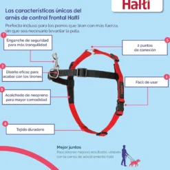 Halti Arnés de Adiestramiento Antitirones para perros