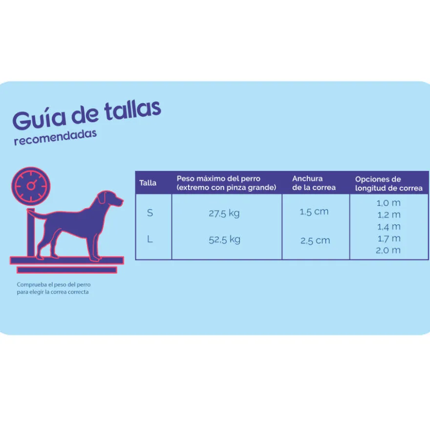 Halti correa de adiestramiento roja para perros medianos y pequeños