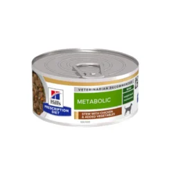 Hill's Adult Mini Prescription Diet Metabolic Estofado de Pollo y Verduras para perros
