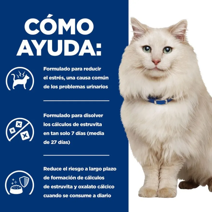 Hill's Presciption Diet Urinary Stress c/d Estofado de Pollo con Vegetales lata para gatos