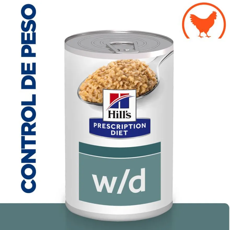 Hill's Prescription Diet Digestion Weight w/d Pollo lata para perros