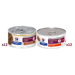 Hill's Prescription Diet Digestive Care Pollo y Pollo con Verduras latas para gatos