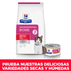 Hill’s Prescription Diet Gastrointestinal Biome Stress estofado lata para gatos