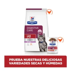 Hill's Prescription Diet I/D Digestive Care Kitten Lata Pollo para gatos
