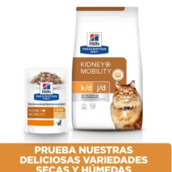 Hill's Prescription Diet k/d + Mobility j/d Pollo sobre para gatos