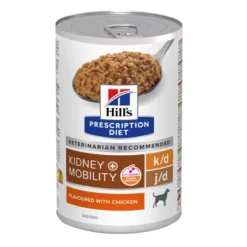 Hill's Prescription Diet Kidney k/d + Mobility j/d Pollo lata para perros