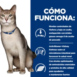 Hill's Prescription Diet kidney Care k/d Salmón pienso para gatos