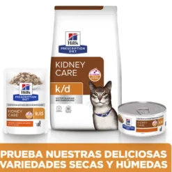 Hill's Prescription Diet kidney Care k/d Salmón pienso para gatos