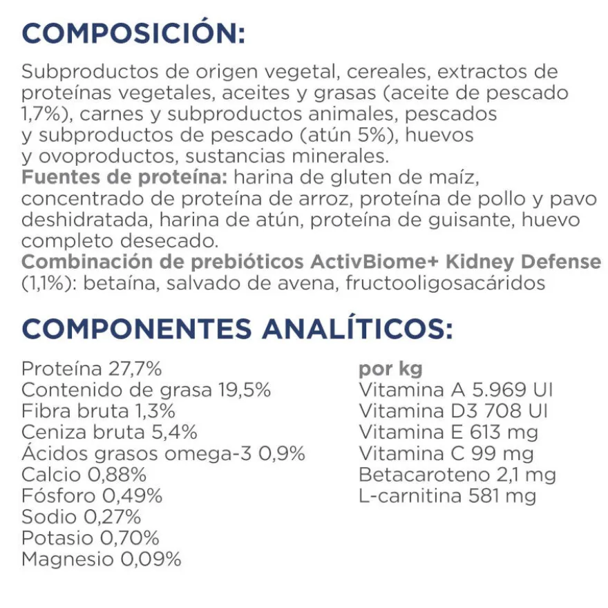 Hill's Prescription Diet kidney Care k/d Salmón pienso para gatos
