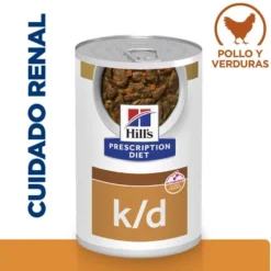 Hill's Prescription Diet Kidney Care k/d Pollo y verduras en estofado lata para perros
