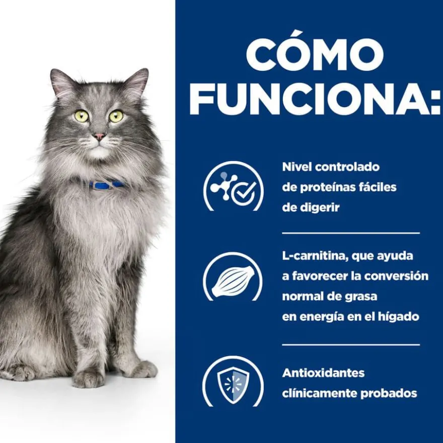 Hill's Prescription Diet Liver Care l/d Pollo pienso para gatos