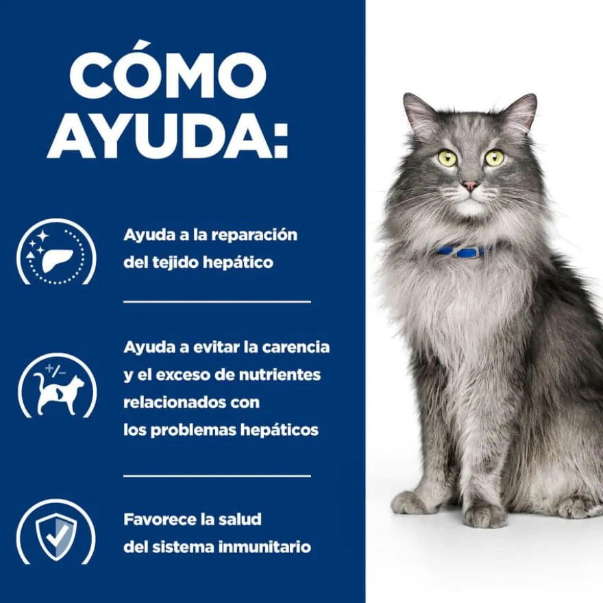 Hill's Prescription Diet Liver Care l/d Pollo pienso para gatos
