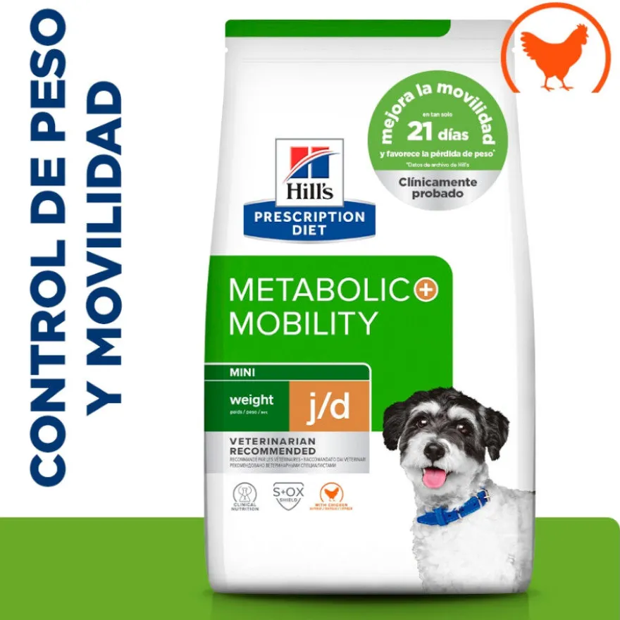 Hill's Prescription Diet Metabolic + Mobility Mini j/d pienso para perros