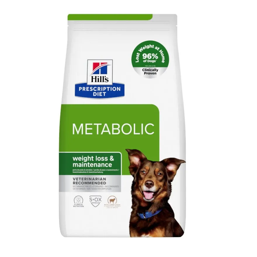 Hill's Prescription Diet Metabolic cordero y arroz pienso para perros