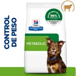 Hill's Prescription Diet Metabolic cordero y arroz pienso para perros