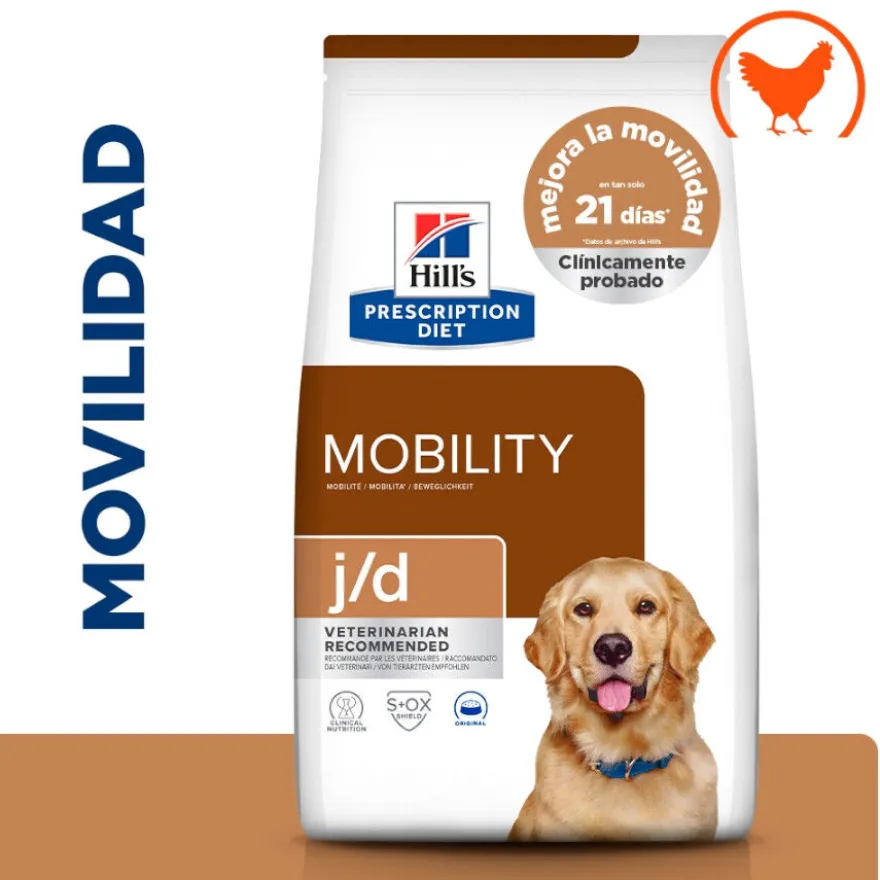 Hill's Prescription Diet Mobility Pollo pienso para perros