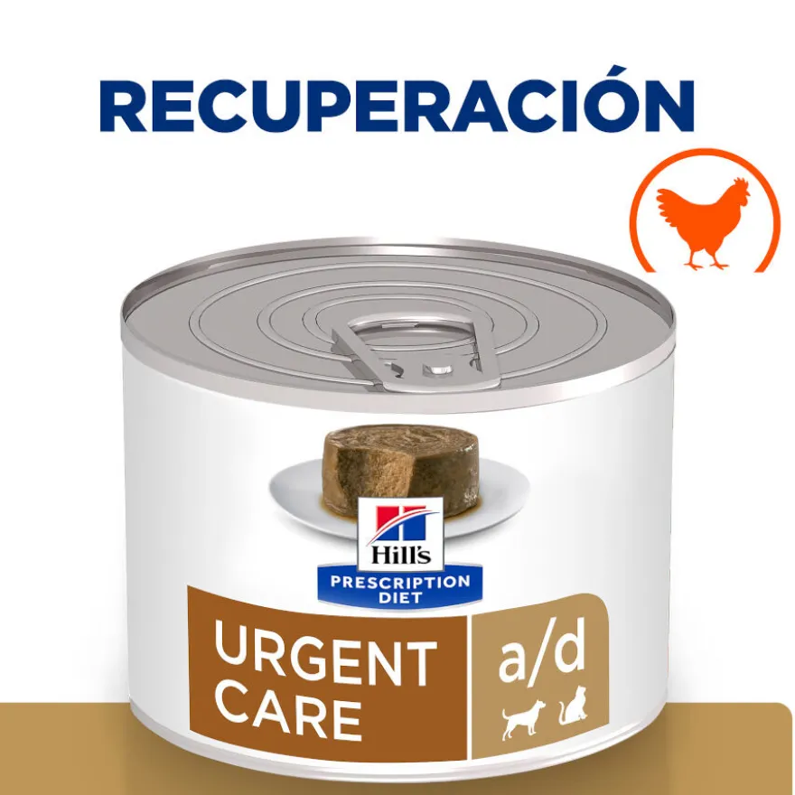 Hill's Prescription Diet Urgent Care a/d Mousse de Pollo lata para perros y gatos