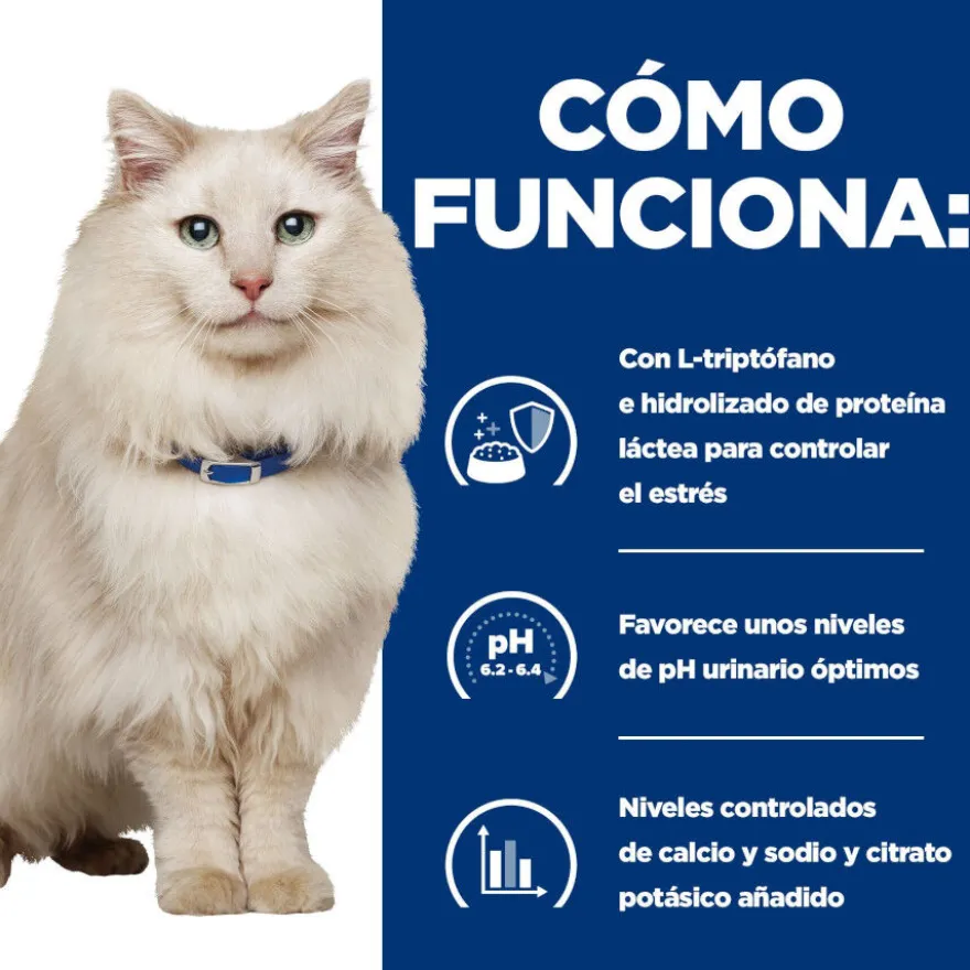 Hill's Prescription Diet Urinary Care c/d multicare stress pollo pienso para gatos