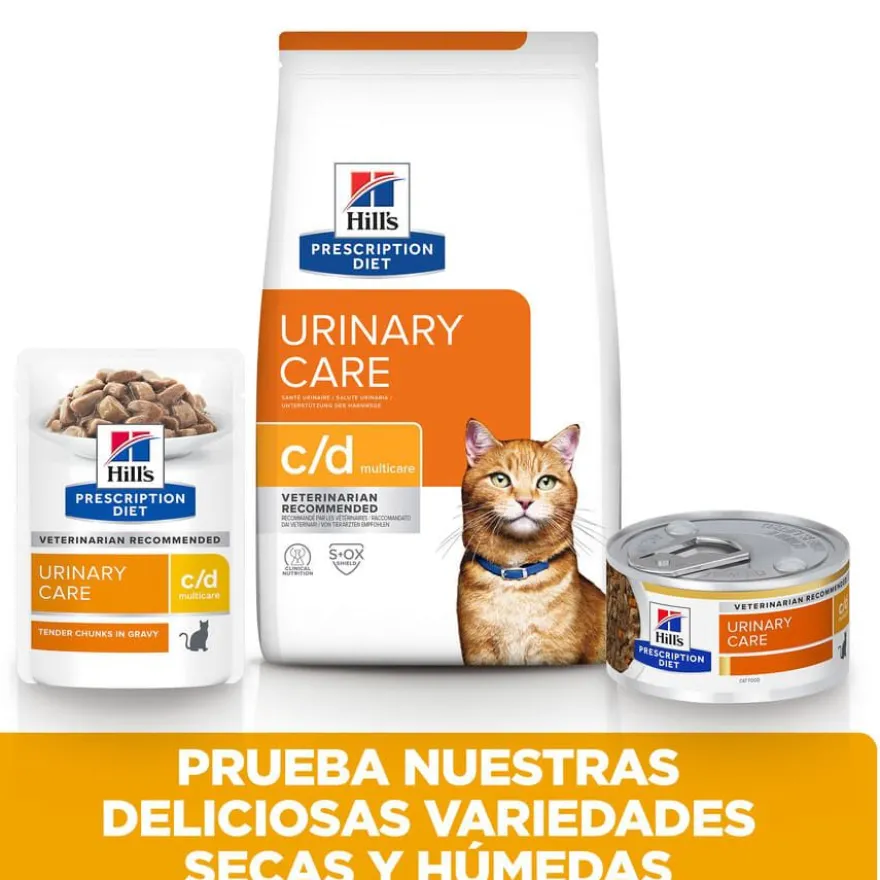 Hill's Prescription Diet Urinary Care c/d Pollo lata para gatos
