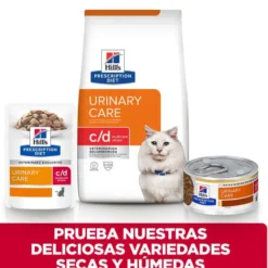 Hill's Prescription Diet Urinary Care c/d Stress sobre para gatos