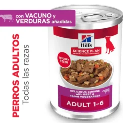 Hill's Science Plan Adult Estofado con vacuno y verduras lata para perros