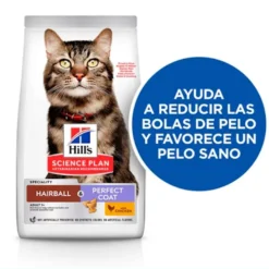 Hill's Science Plan Adult Hairball y Perfect Coat Pollo pienso para gatos