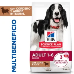 Hill's Science Plan Adult Medium pienso cordero y arroz para perros de razas medianas