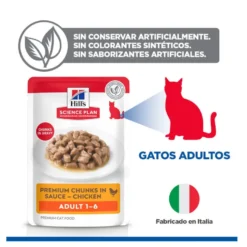 Hill's Science Plan Adult Pollo sobre para gatos