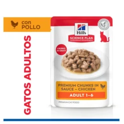 Hill's Science Plan Adult Pollo sobre para gatos