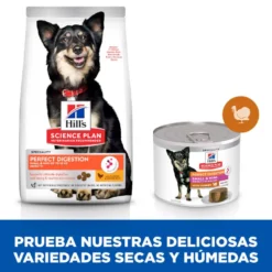 Hill's Science Plan Adult Small y Mini Perfect Digestion Mousse de Pavo lata para perros