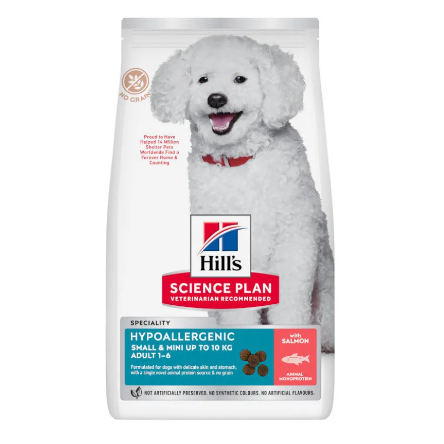 Hill's Science Plan Hipoalergénico Small y Mini Salmón pienso para perros
