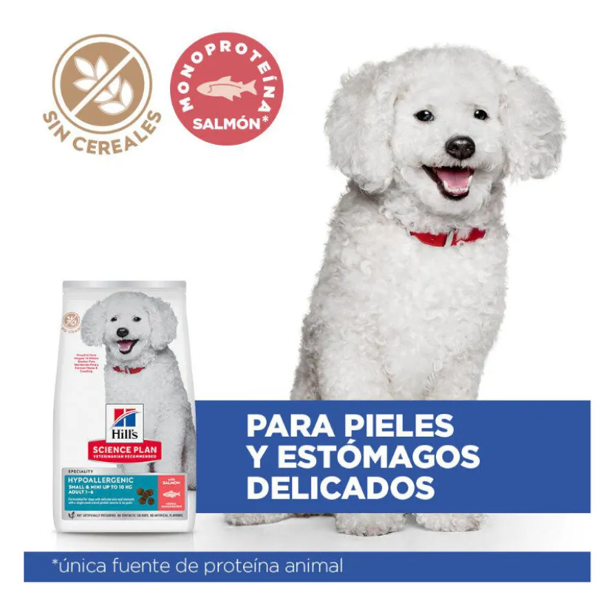 Hill's Science Plan Hipoalergénico Small y Mini Salmón pienso para perros