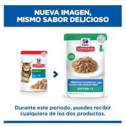 Hill's Science Plan Kitten Pescado Azul sobre para gatos