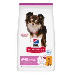 Hill's Science Plan Light Pienso Pollo para perros de razas pequeñas y mini