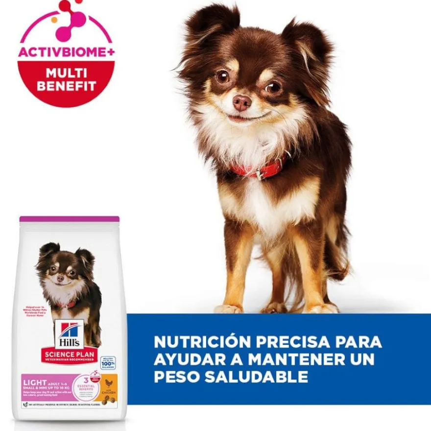 Hill's Science Plan Light Pienso Pollo para perros de razas pequeñas y mini