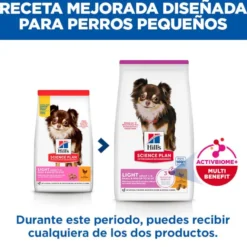 Hill's Science Plan Light Pienso Pollo para perros de razas pequeñas y mini