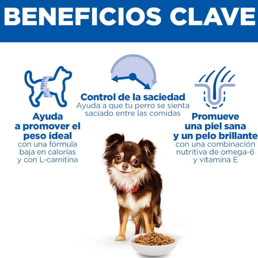 Hill's Science Plan Light Pienso Pollo para perros de razas pequeñas y mini