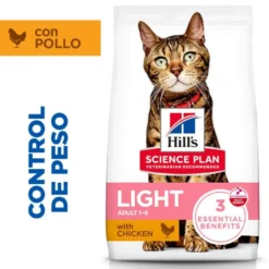 Hill's Science Plan Light pienso pollo para gatos adultos