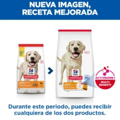 Hill's Science Plan Light pienso pollo para perros adultos de razas grandes