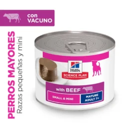 Hill's Science Plan Mature Adult Small y Mini Mousse de Ternera lata para perros