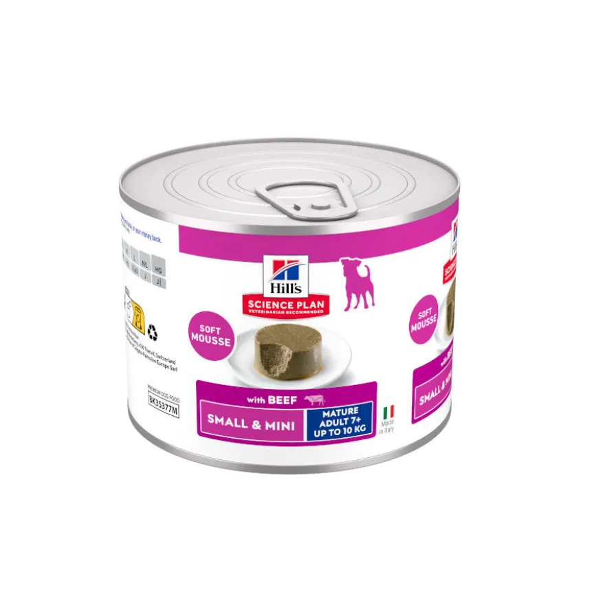 Hill's Science Plan Mature Adult Small y Mini Mousse de Ternera lata para perros