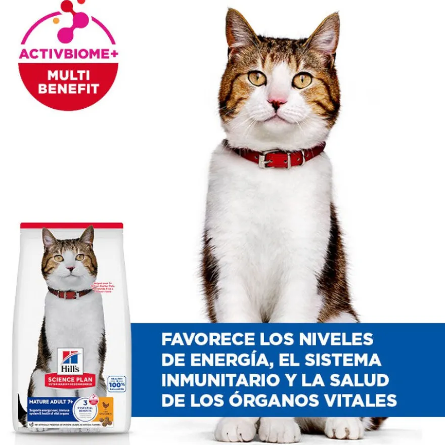 Hill's Science Plan Mature Adult pienso pollo para gatos