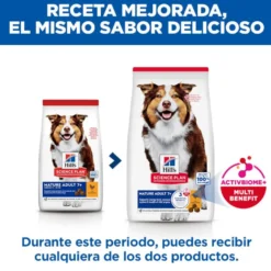 Hill's Science Plan Mature Adult Medium pienso pollo para perros de razas medianas